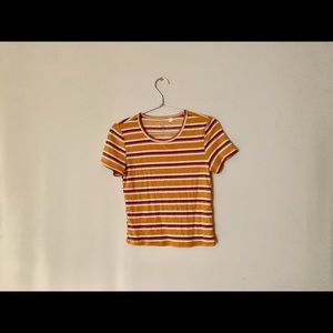 pacsun me to we striped top
